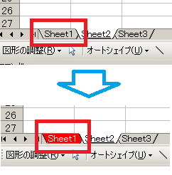 エクセルVBAのColorIndexプロパティの結果1