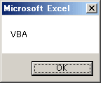 メッセージボックスにVBAを表示